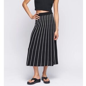 Kotn Knit Stripe Skirt
